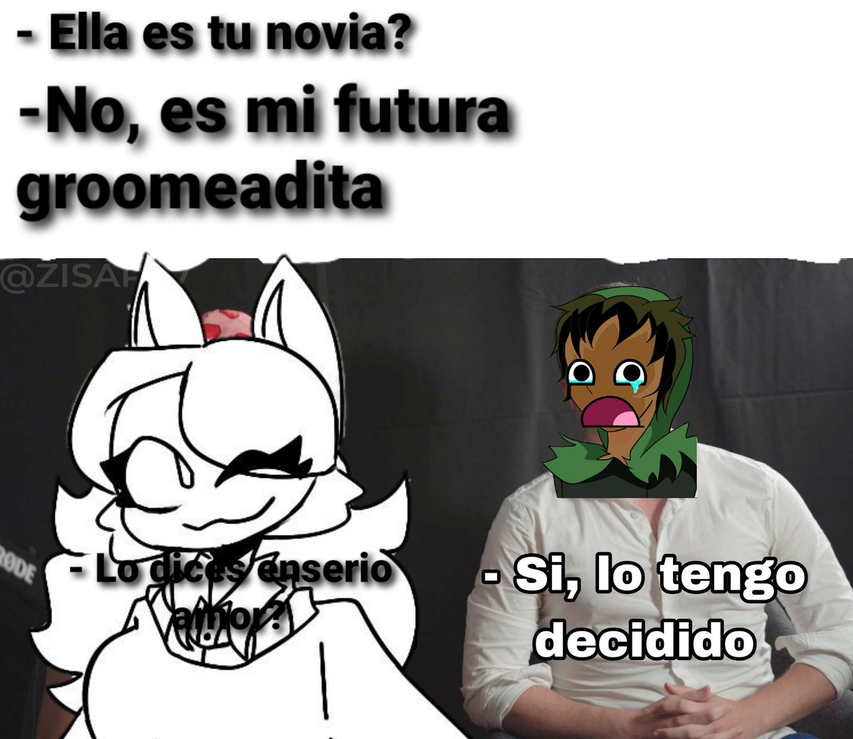 NachouTheClown's tweet photo. @GalaxieLaSumisa Dibujenla siendo groomeada por el Cplypso oh si https://t.co/6NLfXq5Z5i