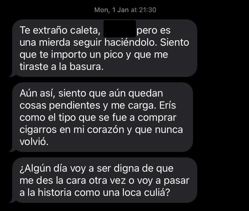elponysalvaje's tweet photo. Me hablo por DM otra víctima de Miau Astral csm 😱 Me mando un pantallazo de un mensaje del 1 Enero de este año y saqué dos conclusiones:

1. Estuvo acosando a 3 personas al mismo tiempo, como es posible.
2. La hueona o no duerme o tiene mucho tiempo libre.

Ampliaremos 🚨 https://t.co/2yDlM06GN8