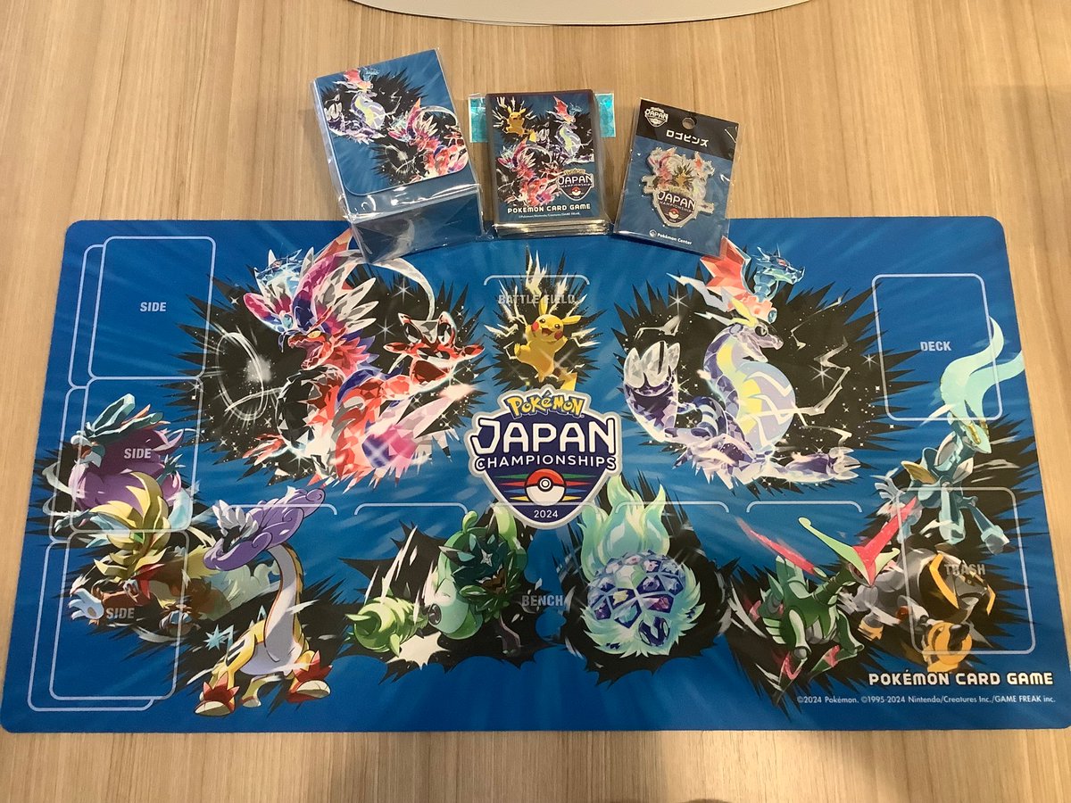 ポケモンチャンピオンシップス プレイマット ギラティナ 新品】ポケモンカードゲーム ラバープレイマット 海外版 ギラティナ