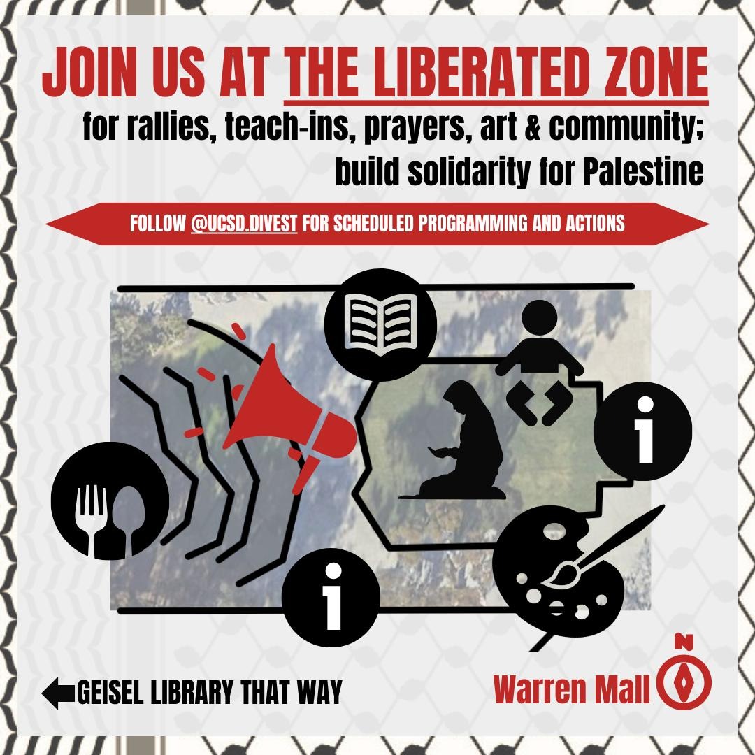 UCSD Divest tweet media