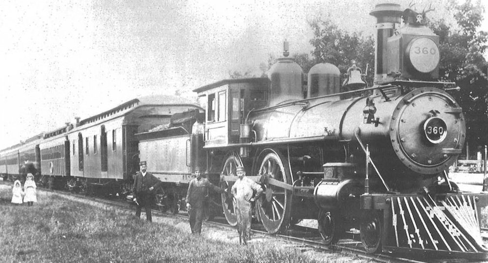 TORailwayMuseum's tweet photo. Jun 2, 1889: @CanadianPacific begins passenger service over its newly completed Short Line to New Brunswick across the state of Maine. In order to generate publicity, CP invited several reporters to accompany the first trip between Montreal and Saint John, New Brunswick. https://t.co/qN6tEHoT3w