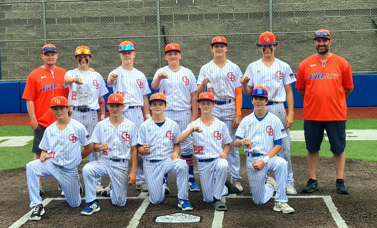 noah_baseball28's tweet image. We won the 14U championship at Glenville, WV today!  So many ups and downs, but we pulled it off with grit and determination and never gave up!
#hardworkpaysoffs #ilovebaseball #riverjaxx