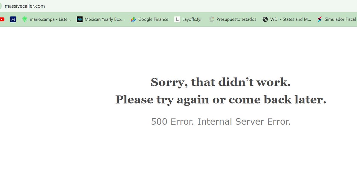 En un acto de justicia poética, cae el sitio de Massive Caller.