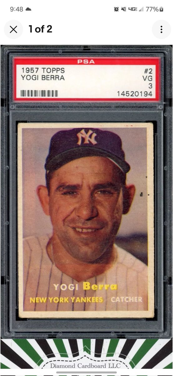BillPaganism's tweet photo. Down to 4 #57topps https://t.co/1RAL74qkf0