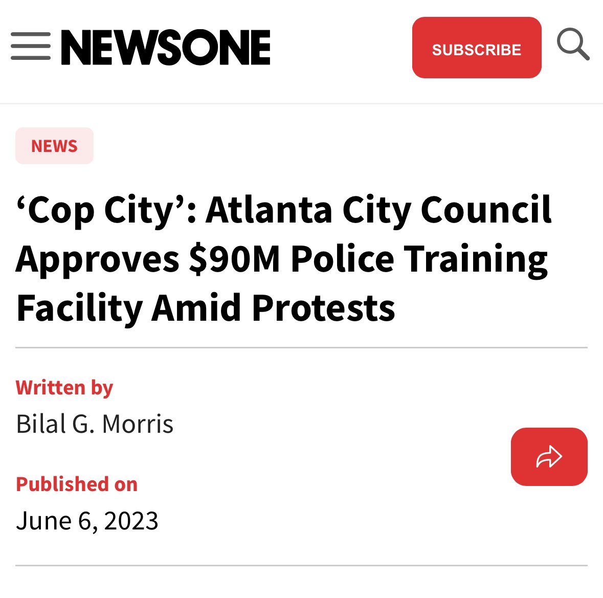 June 2023: Atlanta City Council approves $90M for Cop City June 2024 ...