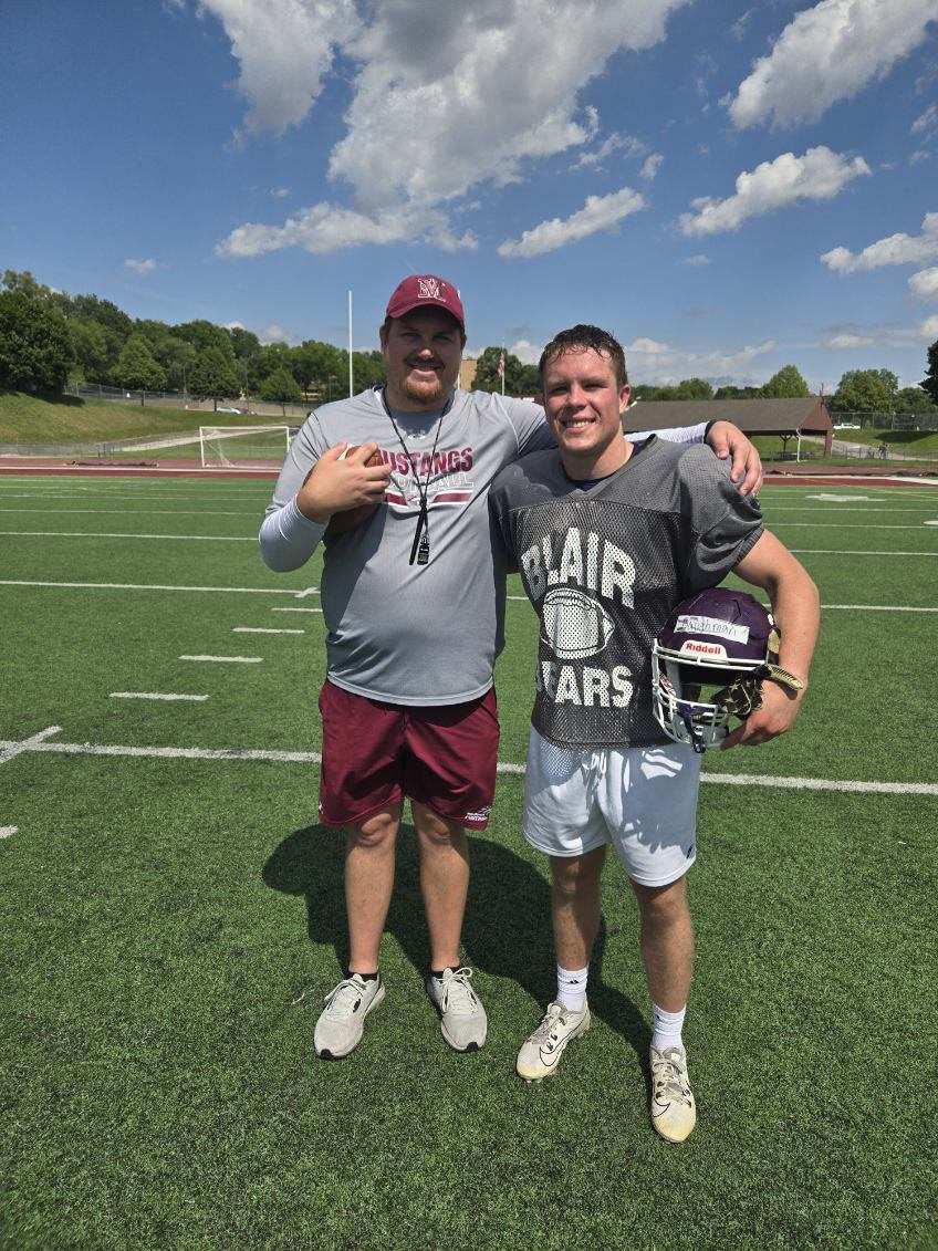 I had a blast and learned a lot today at Morningside. It was great to meet you <a href="/CoachPeteRohr/">Pete Rohr</a>, <a href="/j_schlichte/">Jay Schlichte</a>, and <a href="/CoachCJake/">Casey Jacobsen</a> good luck this season.