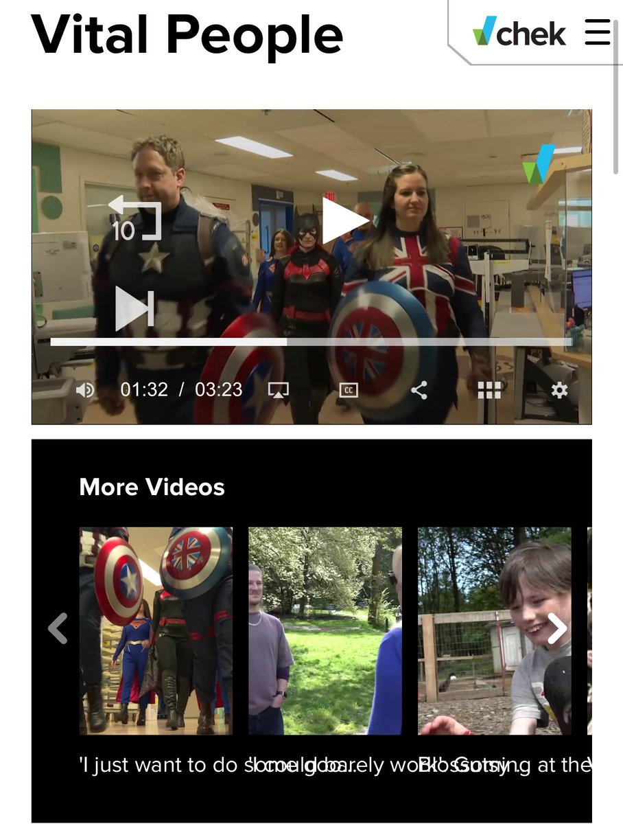 Hospital visits hold a special place in our hearts. We’re honoured to do our small part for sick kids alongside the health care heroes at <a href="/VanIslandHealth/">Island Health</a>.

Vital People segment on <a href="/CHEK_News/">CHEK News</a>: cdn.jwplayer.com/previews/A2Cu1…