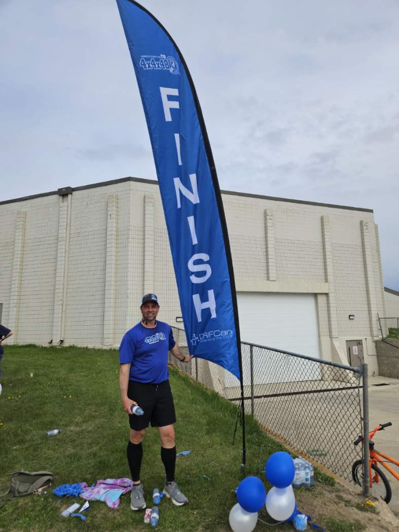 Last day in Humboldt….the community walk, 
Dr Shapiro live on zoom and the last leg of the 4x4x48. Way to go Humboldt!!! 
#whosyour4