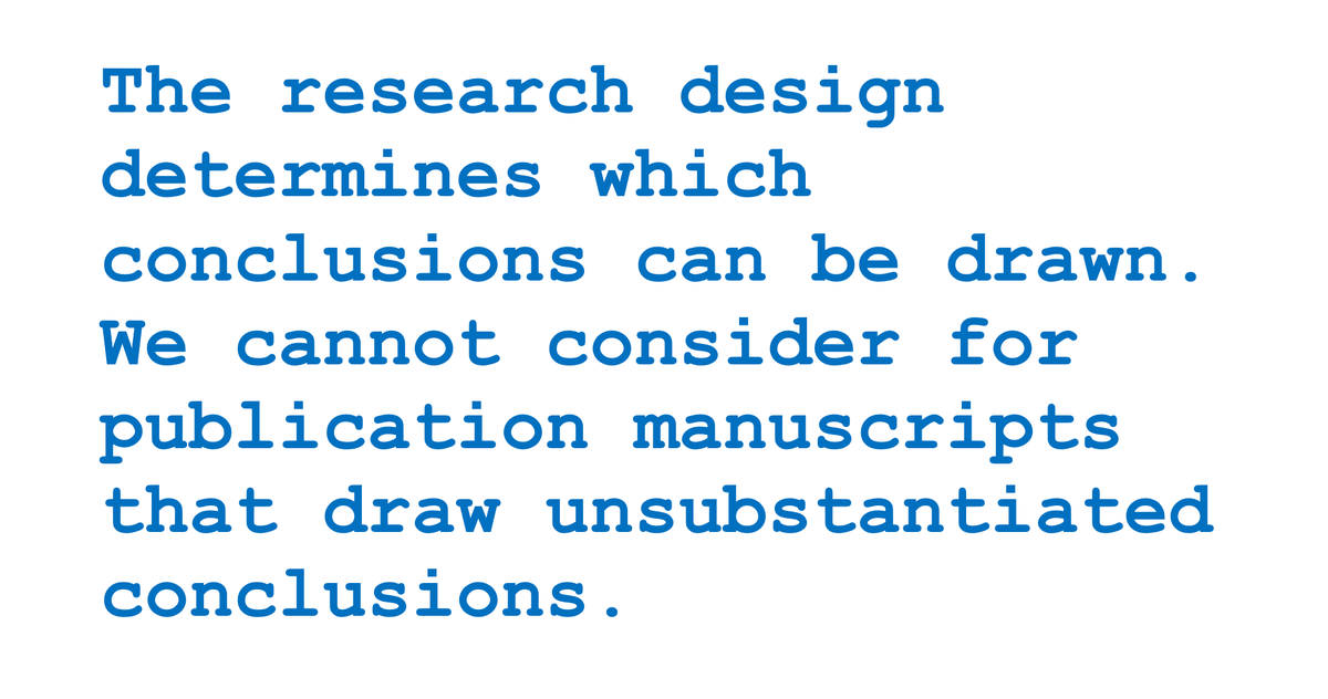SaraDolnicar's tweet photo. #editorobservation

Avoid @AnnTourRes desk-rejection - check that your research design backs your conclusions

Often that's not the case:  https://t.co/cL2t4vmxfx #openaccess

Publishing work containing unsubstantiated conclusions undermines the credibility of scholarly research https://t.co/DsX0LeigUz