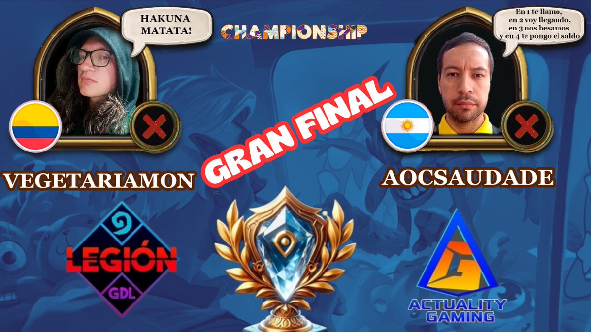Actuality_Gamin's tweet photo. Liga Primavera-Verano
Hoy concluimos con un gran cierre de la liga @LegionHS_GDL grandes partidas que tuvimos hoy
🇨🇴@_Vegetariamon Vs @AoCsaudade🇦🇷
🇲🇽#Elpariente Vs @madrigalhs🇨🇴
Los mazos de cada jugador en sus respectivos videos
https://t.co/2p0zRBiwns
https://t.co/mq0aUFQmJ8 https://t.co/lnbD1tm6YW
