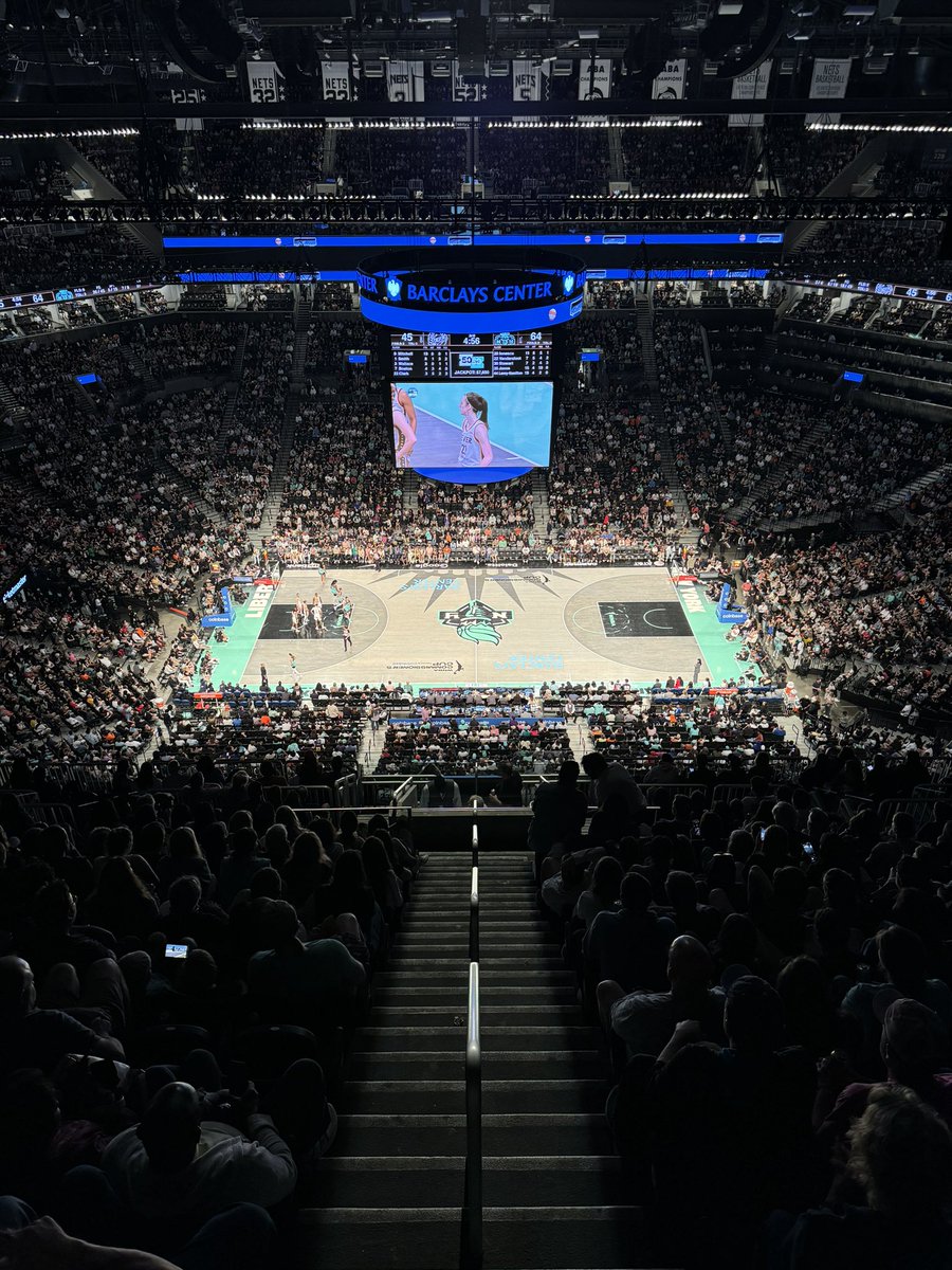 GregBrzozowski's tweet photo. Barclays sold out for Liberty-Fever.

Truly love to see it. https://t.co/4LGbWNhgDJ