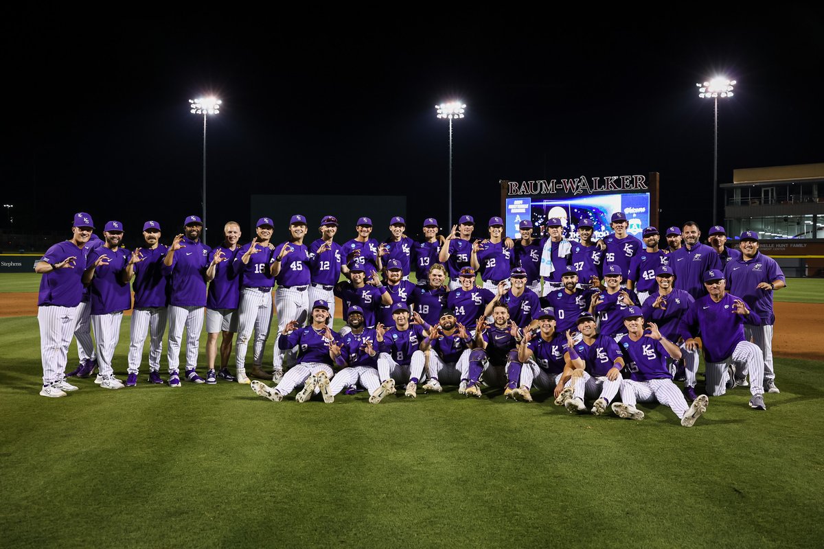 Your Fayetteville Regional Champions 😤

#KStateBSB