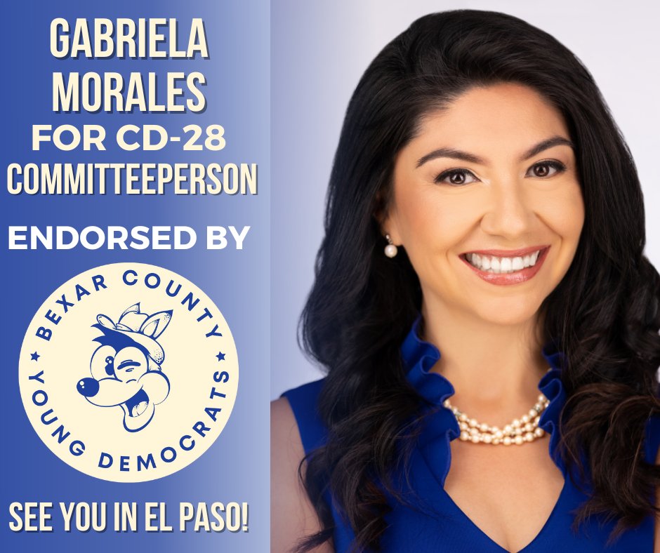 We are thrilled to unveil the BCYD StateConvention Endorsements for CD-28!

Joshua Garcia: CD-28 COMMITTEEPERSON
Gabriela Morales: CD-28 COMMITTEEPERSON

Their passion, dedication, and commitment to progress have driven these selections, and we couldn't be prouder.