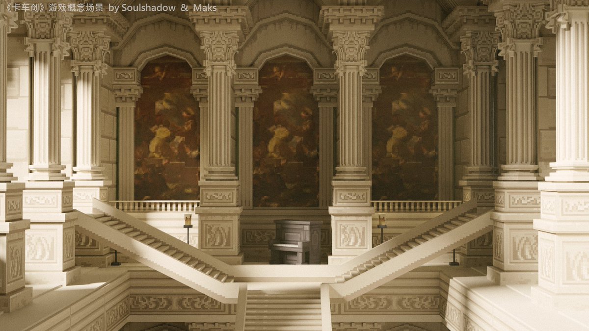 scene design for 卡车创.
designed by <a href="/Ghost773748999/">灵影Ghost</a> and me
#blockbench
#blender
#UE5