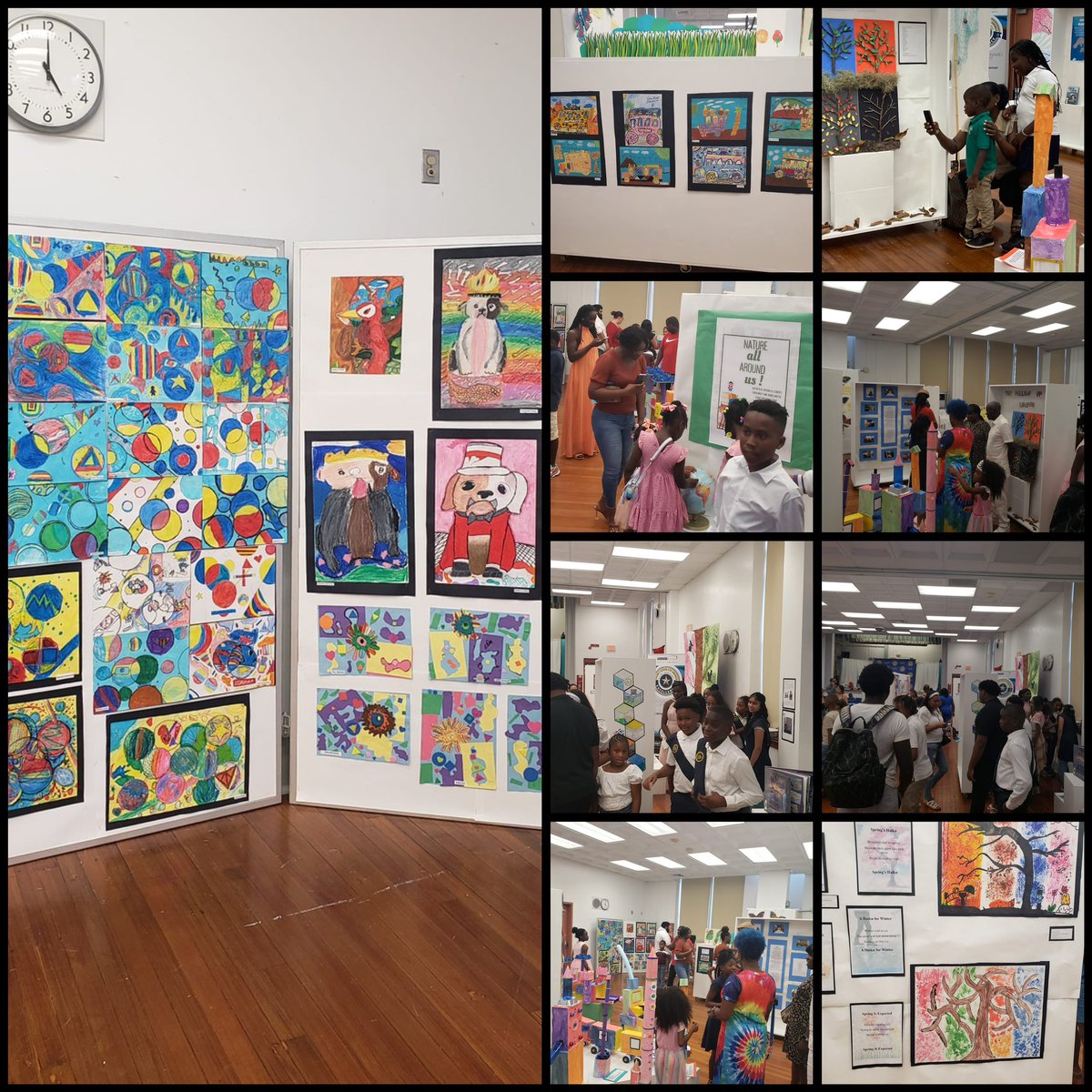 It was a full house at our end of the year Museums Magnet Exhibition Night! Student visual arts artwork and presentations centered on the natural world and even offered ways to reduce human impact on our environment. #YourBestChoiceMDCPS, #ConnectingLifeArtAndLearning, #STEAM