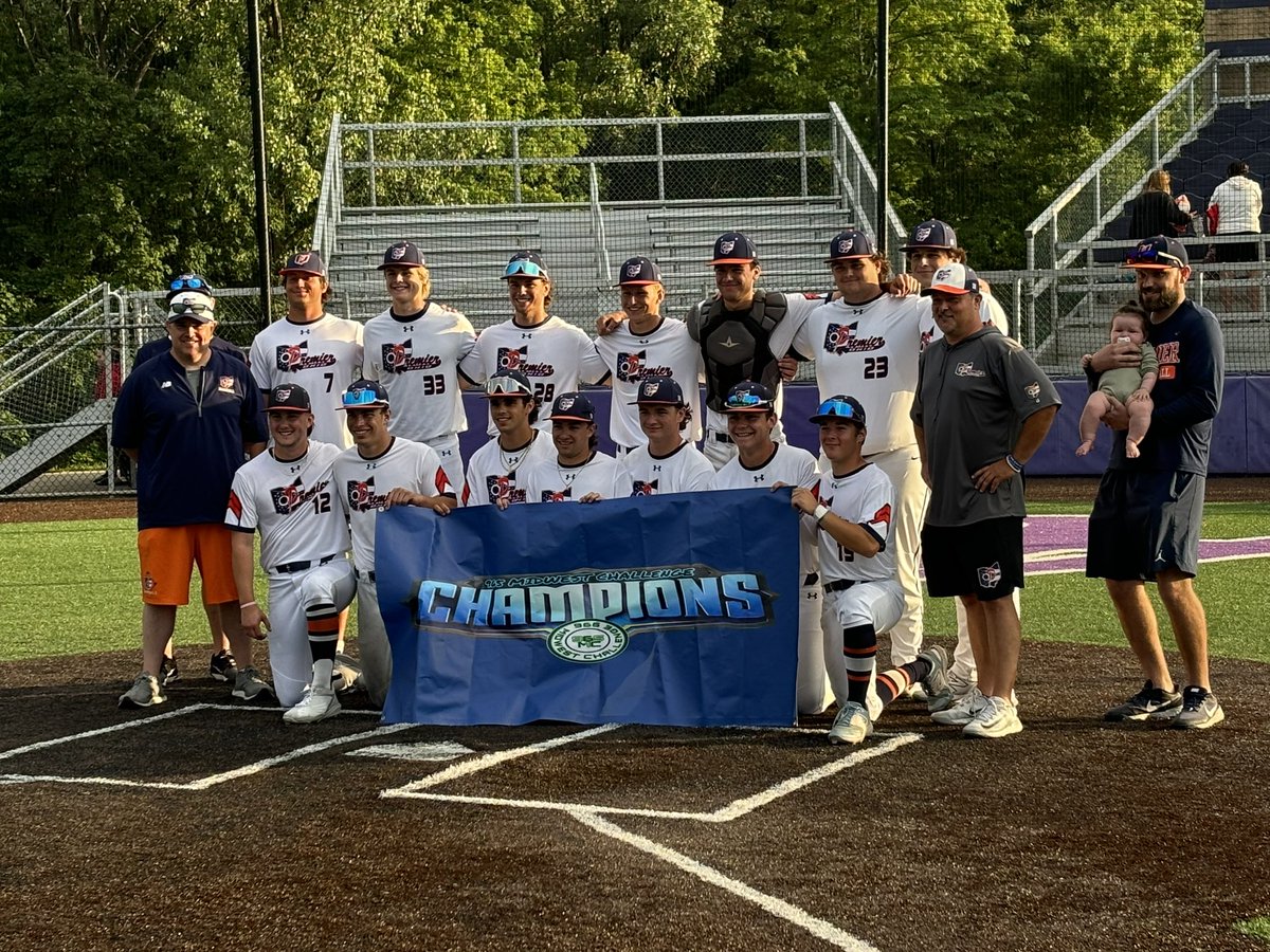 Great finish to the weekend…  2-1 win over a solid Cardinals team for the 18u Championship!  Great job gentleman!!
<a href="/965MCTourneys/">Midwest Challenge</a> <a href="/premierath/">Premier Ohio Baseball</a>