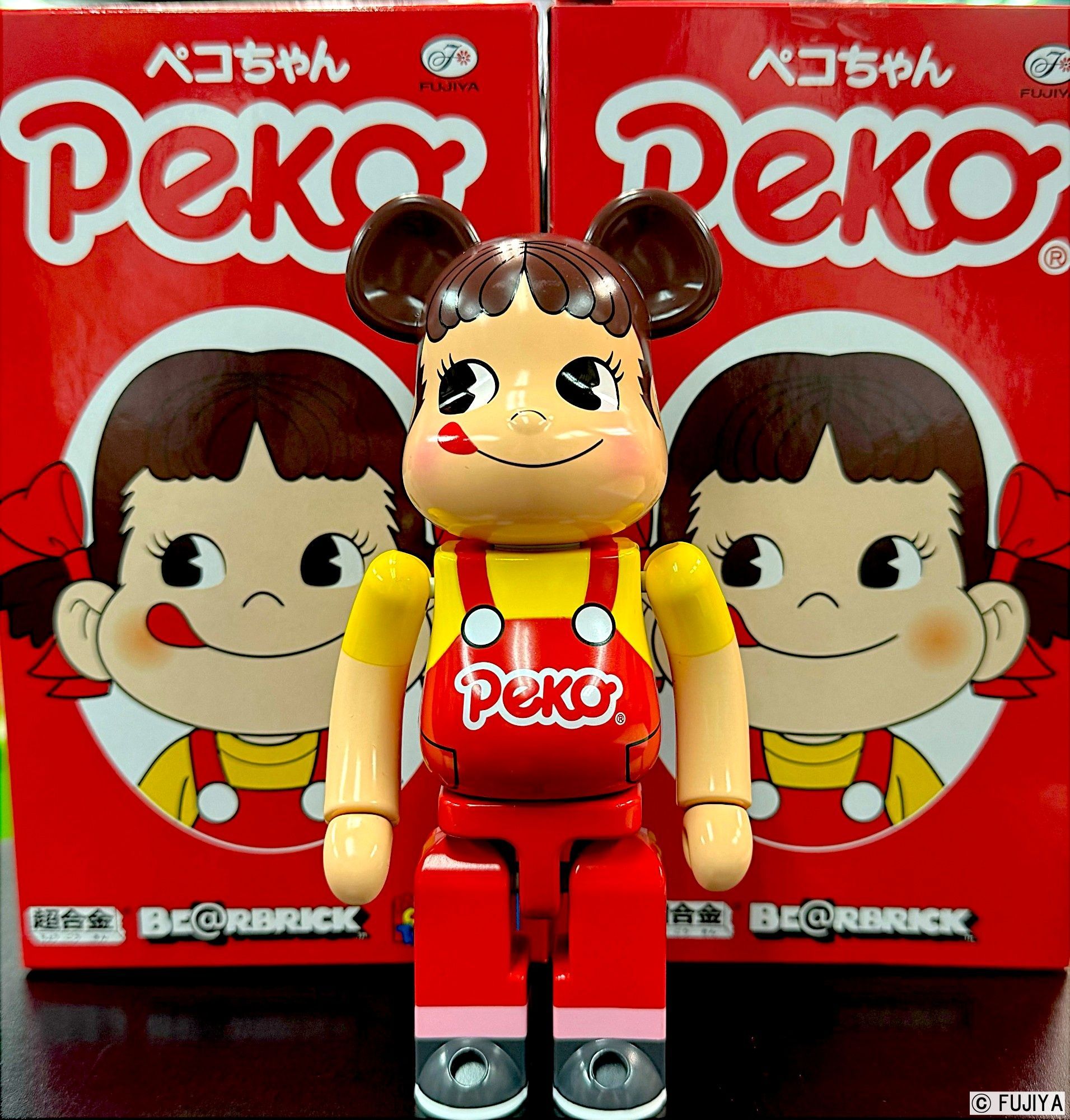 BE@RBRICK Pekoちゃん 超合金 超合金 BE@RBRICK ペコちゃん 不二家の「ペコちゃん」が超合金BE