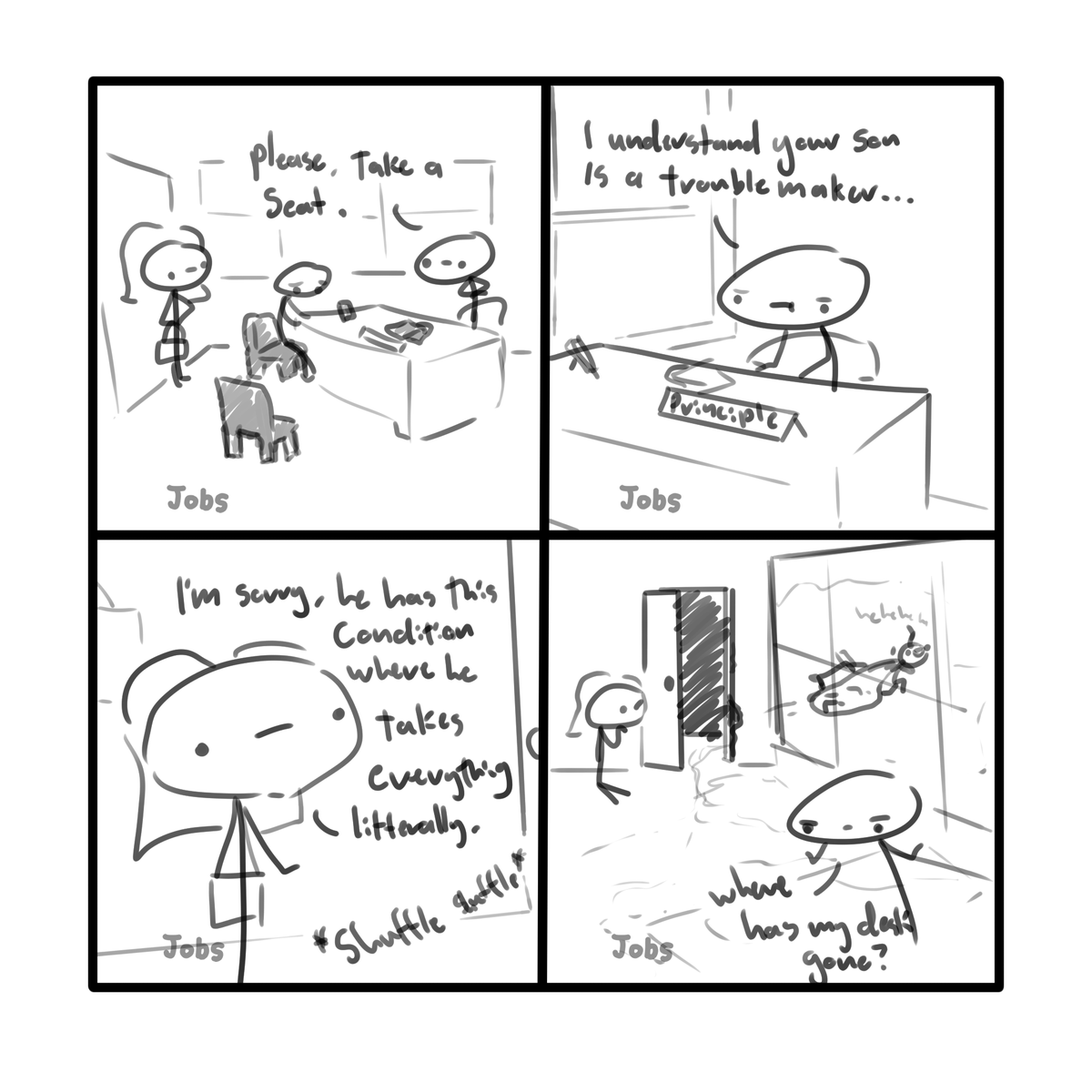 theidiotarchive's tweet photo. Funny little goofy comic draft https://t.co/vUteZwPFqr