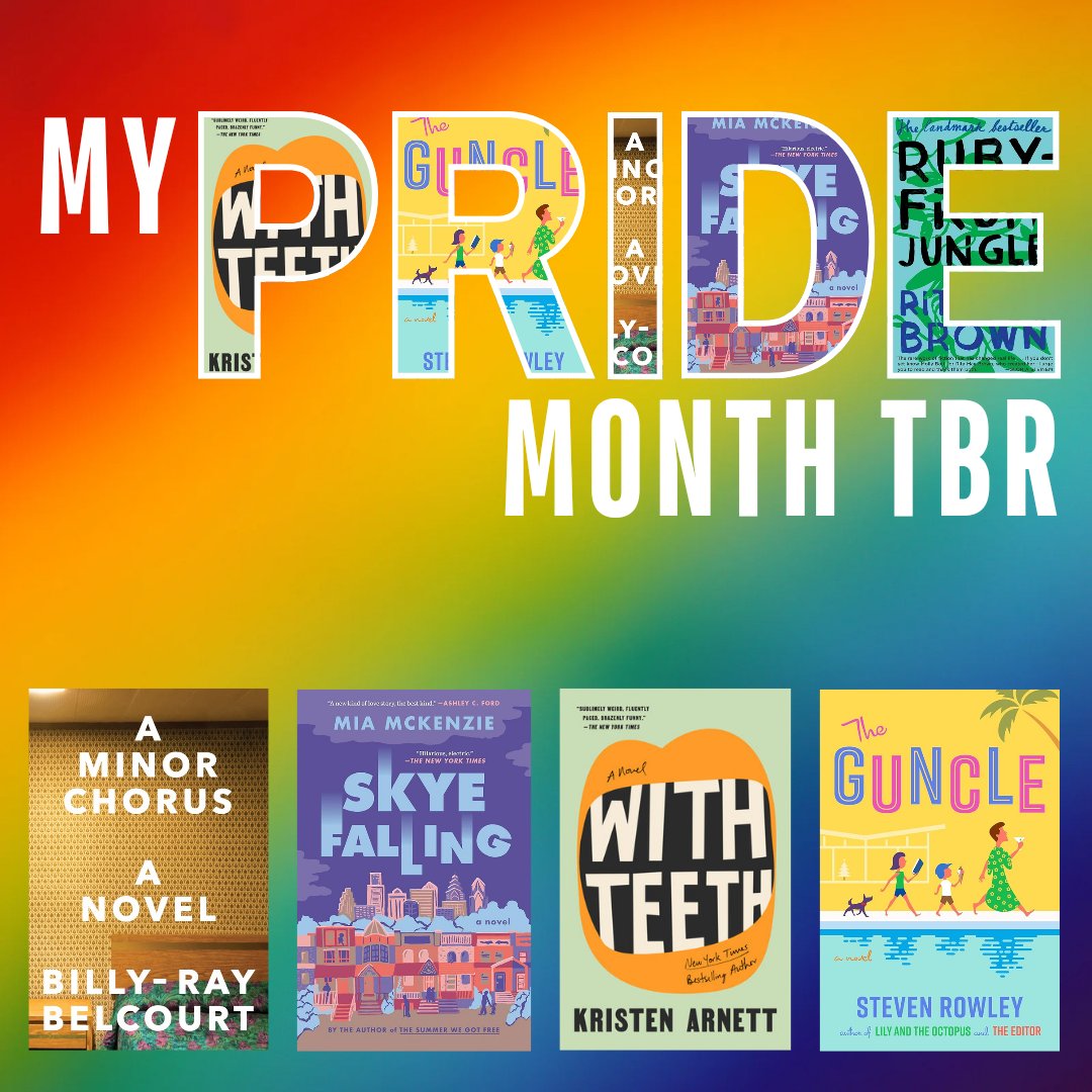 thebookbrewer's tweet photo. Celebrating Pride Month with a TBR stack full of vibrant voices and LGBTQ+ stories! 🏳️‍🌈 

Read more about these wonderful stories at
https://t.co/Rujylmh6pK

What are your favorite LGBTQ+ reads? Share your recommendations!

#PrideReads #TBR #LoveIsLove #prideTBR #pride https://t.co/iRbhDOIRHx