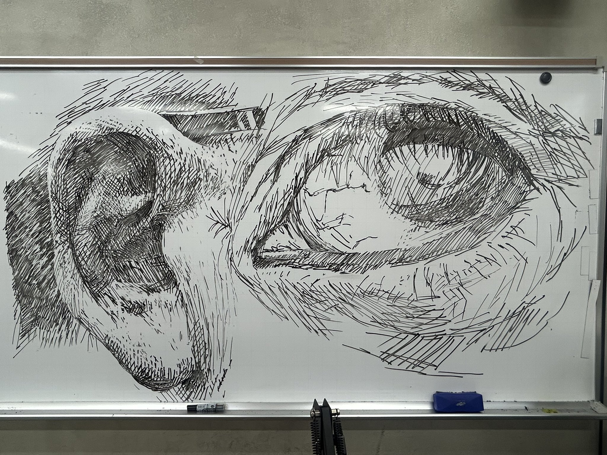 インテリア　美術品　デッサン画　書　アート スケッチ／楽しい街角-11（額装品／Framed item） | リンズ