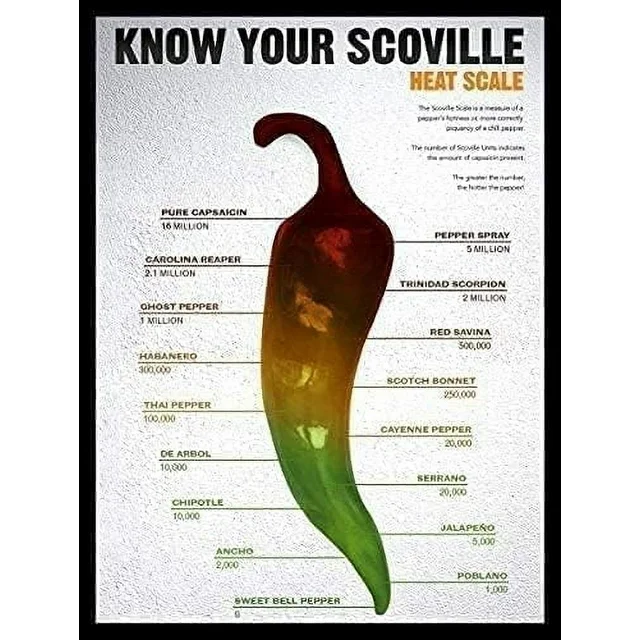 @EricaAndersonV Thai Pepper hot, on the Scoville scale: