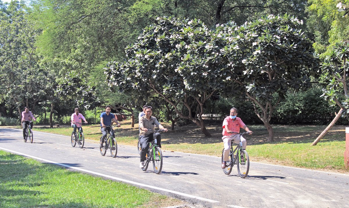 On this #WorldBicycleDay, let's #enjoy the #joy of #pedaling towards #health and #happiness!

#Bicycles are #simple, #affordable, #reliable, and #ecofriendly.

Let's #cycle through our #memories and make bicycles an #integral part of our #lives.

Ride for a #greener, #healthier