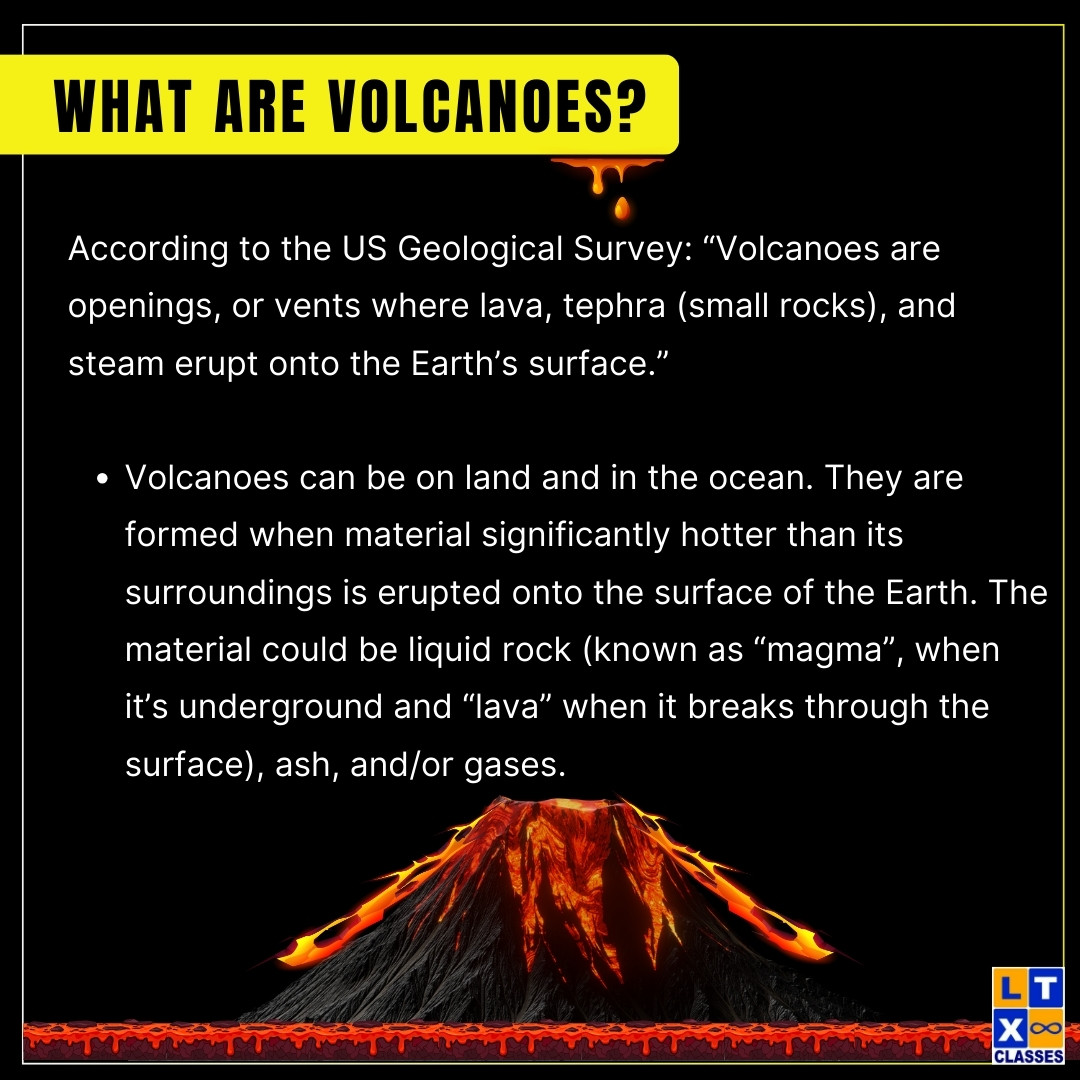 LTXClasses's tweet image. #volcanoes 🌋 #upsc #ltxclasses