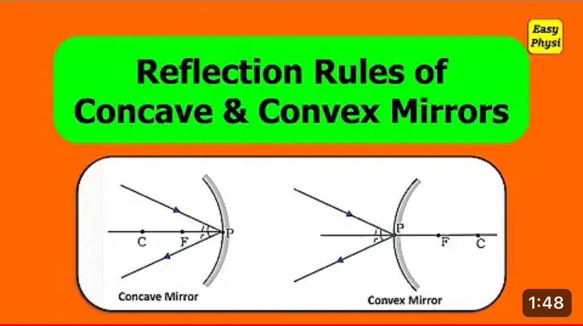 EasyPhysi_'s tweet photo. #physics #cbse #science #physicswallah #education #learning #allen
#unacademy #icse #ncert #selfstudy #cbseboard #boardexam #iit #jee #neet #exam #optics #mirror #light #diagram #class10 #class12 #convex #concave https://t.co/3EgutvqHRf