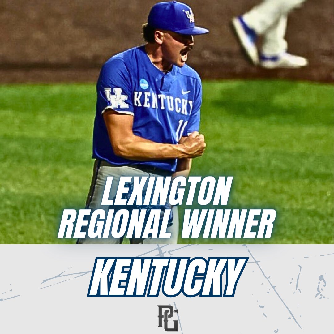 PGCollegeBall's tweet photo. On to the Supers @UKBaseball https://t.co/U53X80XvX8