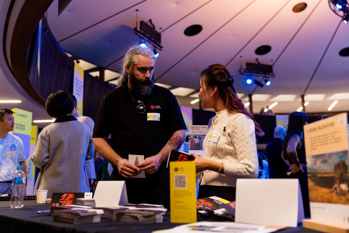 We had a number of researchers attend the UNSW Future Climate &amp; Clean Energy Expo last week 🍃Showcasing their research and networking with industry and government - the expo helped discover innovations that span solar technology, climate resilience, green fuels, and more.