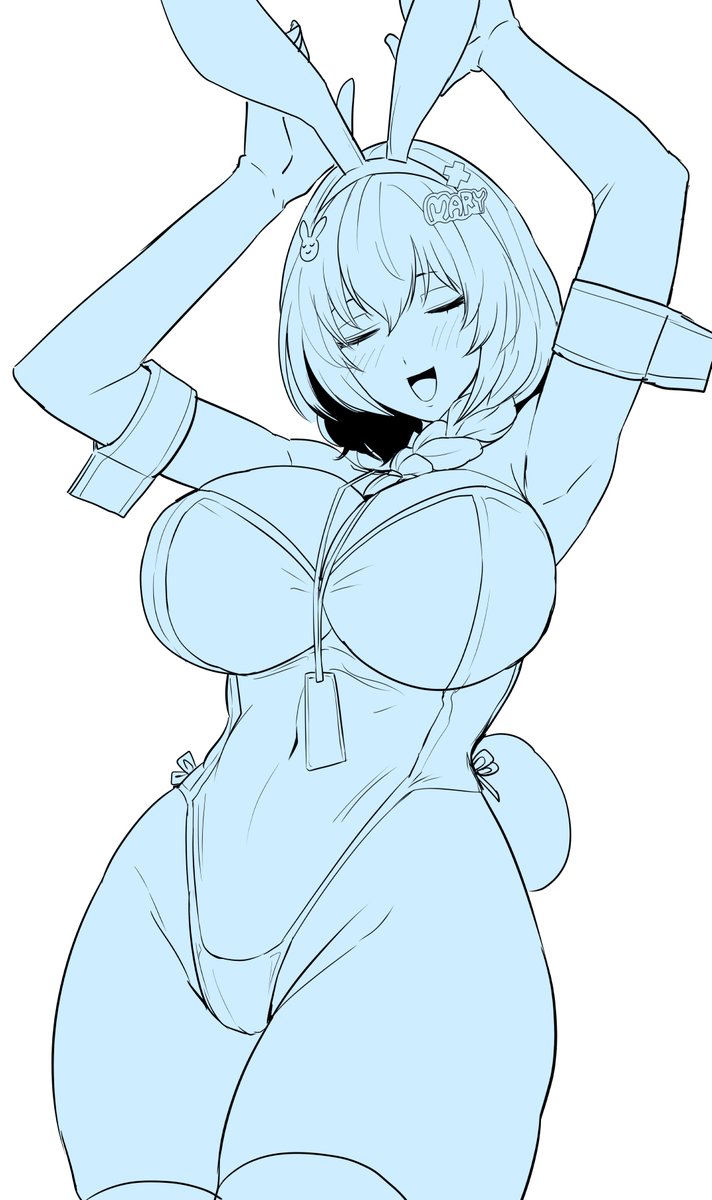 バニーメアリーさん…力つきたけど 