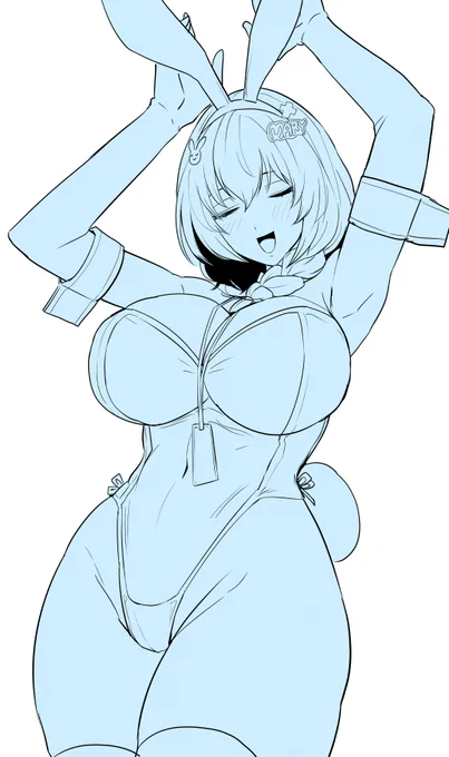 バニーメアリーさん…力つきたけど 