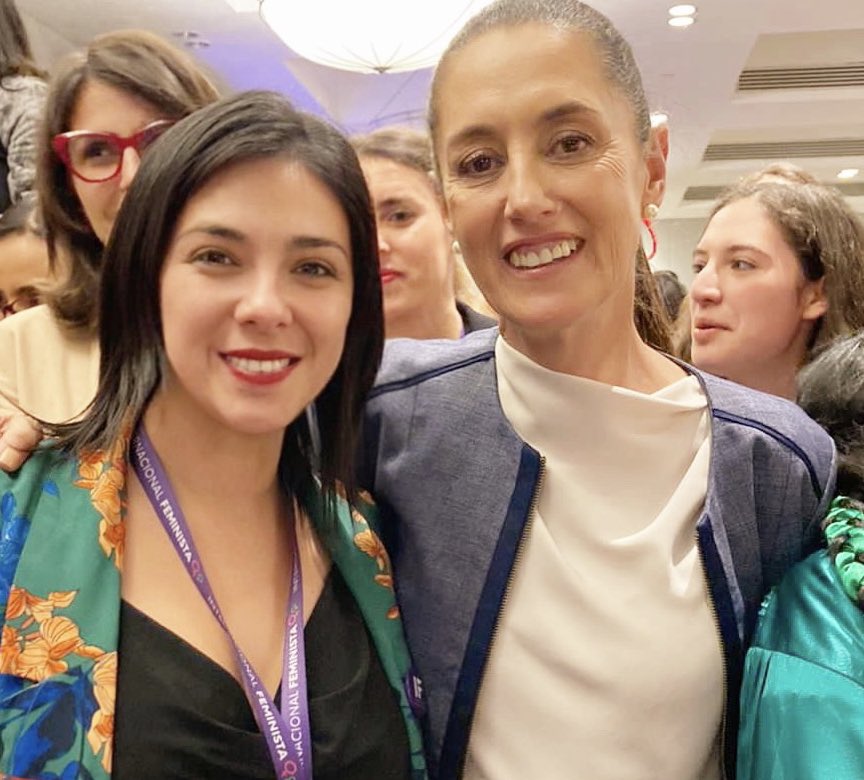 Quiero saludar y felicitar a Claudia  Sheinbaum <a href="/Claudiashein/">Claudia Sheinbaum Pardo</a> por el  importante triunfo obtenido, convirtiéndose en la primera mujer Presidenta en toda la historia de #Mexico ❤️

Todo el éxito en este tremendo e importante desafío. #EleccionesMéxico2024
