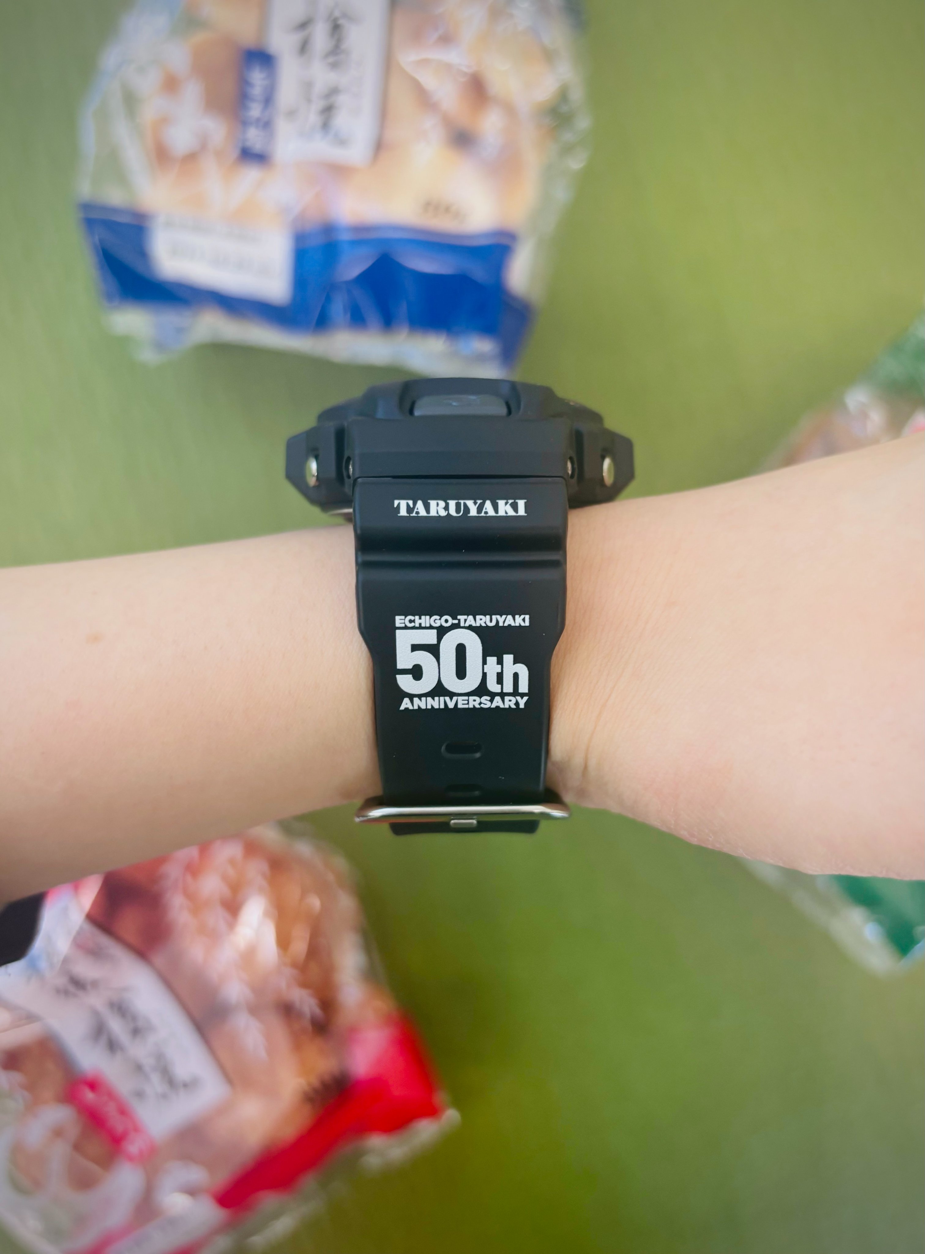 三幸製菓50周年オリジナルロゴ入りG-SHOCK 三幸製菓50周年オリジナルロゴ入りG-SHOCK