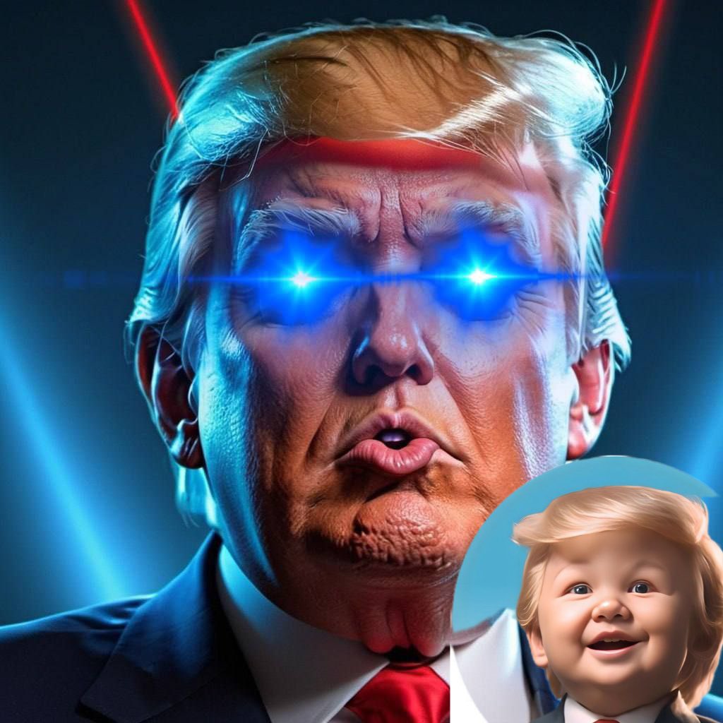 BSC_BABYTRUMP's tweet photo. Together We Will Make America Great Again!!

#TRUMP AND #BABYTRUMP

TG：https://t.co/qS2mYImwqM

join us

LET'S BUILD TOGETHER

New hope is brewing

#BSC #TRUMP #100X https://t.co/evyIfz0qLN