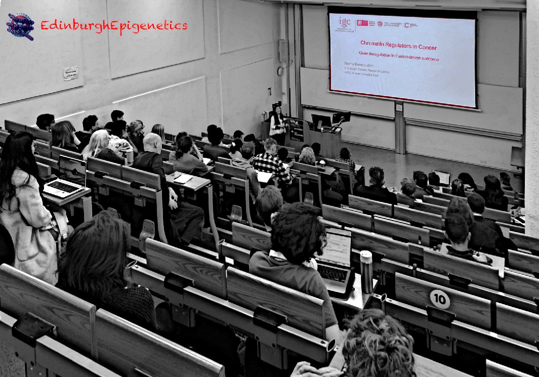 Great talks and audience discussions at the March 2024 meeting of the Edinburgh Chromatin, Epigenetics and Transcriptional Regulation Network