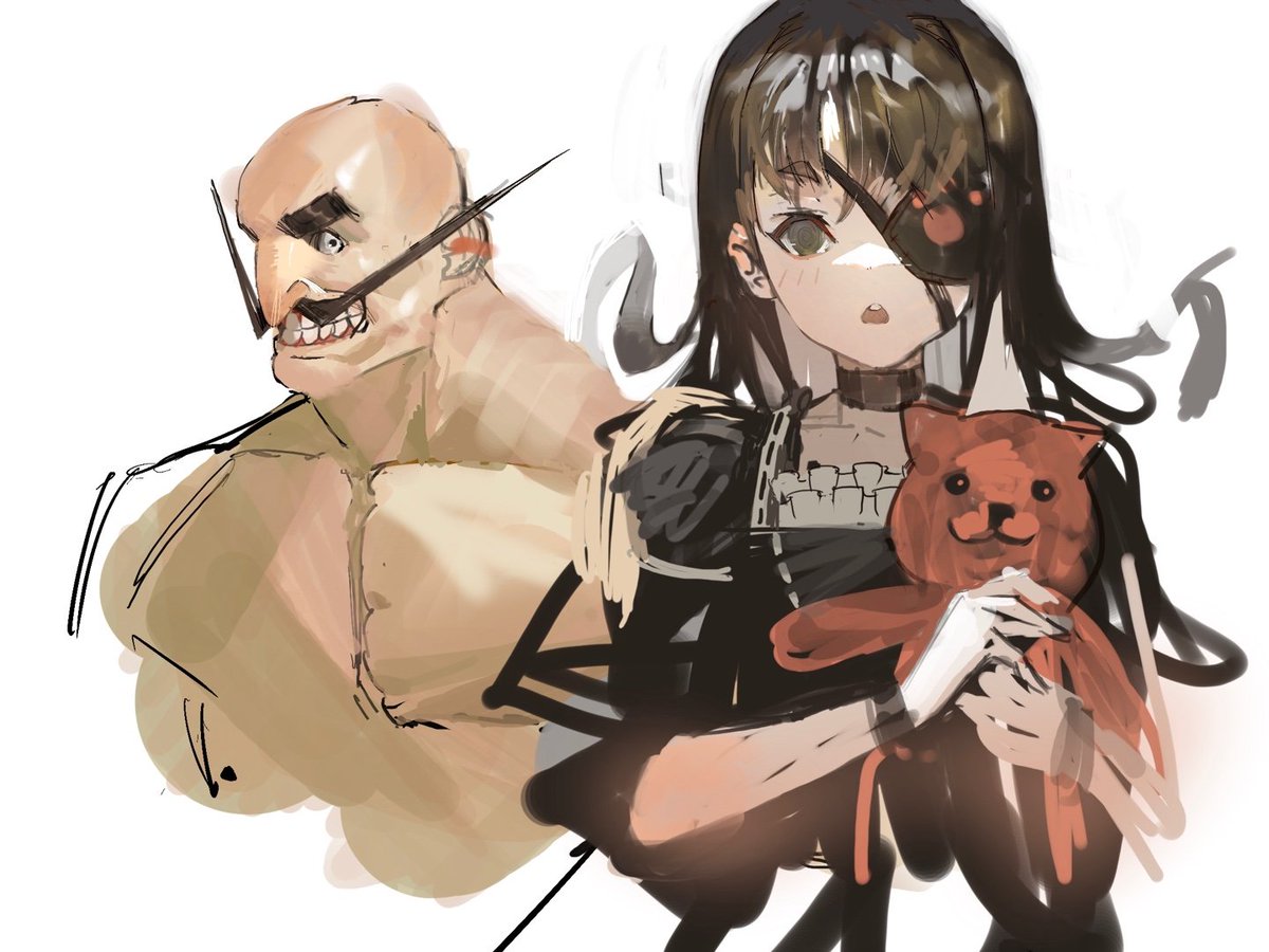 Moru_minjun's tweet image. #doodle