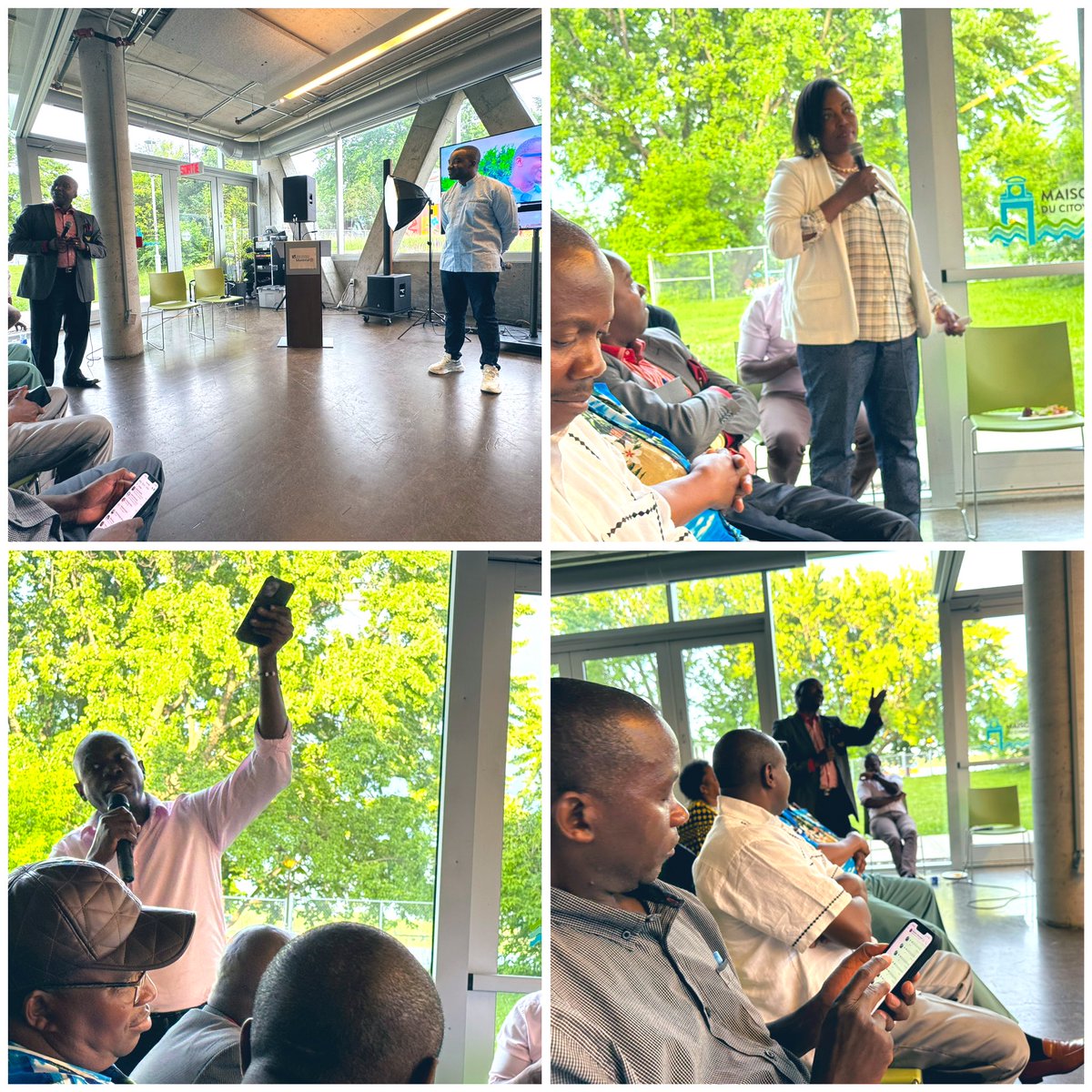 FabsVision's tweet photo. 🇨🇦 . Ubu naho nshimiye cane Abarundi baba Diaspora bari muri Montreal twabaye kumwe mubiganiro vy’iterambere ry’Uburundi. Again; Si inkeka Diaspora y’Uburundi irashoboye. Turengere ibidutandukanya, twunge ubumwe twubake Uburundi. 

God bless Burundi🇧🇮
God bless Burundian diaspora https://t.co/ZKz0u26dR2