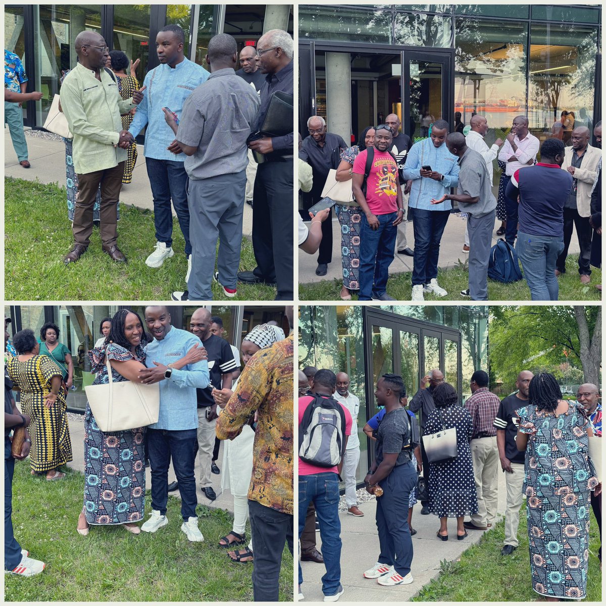 🇨🇦 . Ubu naho nshimiye cane Abarundi baba Diaspora bari muri Montreal twabaye kumwe mubiganiro vy’iterambere ry’Uburundi. Again; Si inkeka Diaspora y’Uburundi irashoboye. Turengere ibidutandukanya, twunge ubumwe twubake Uburundi. 

God bless Burundi🇧🇮
God bless Burundian diaspora