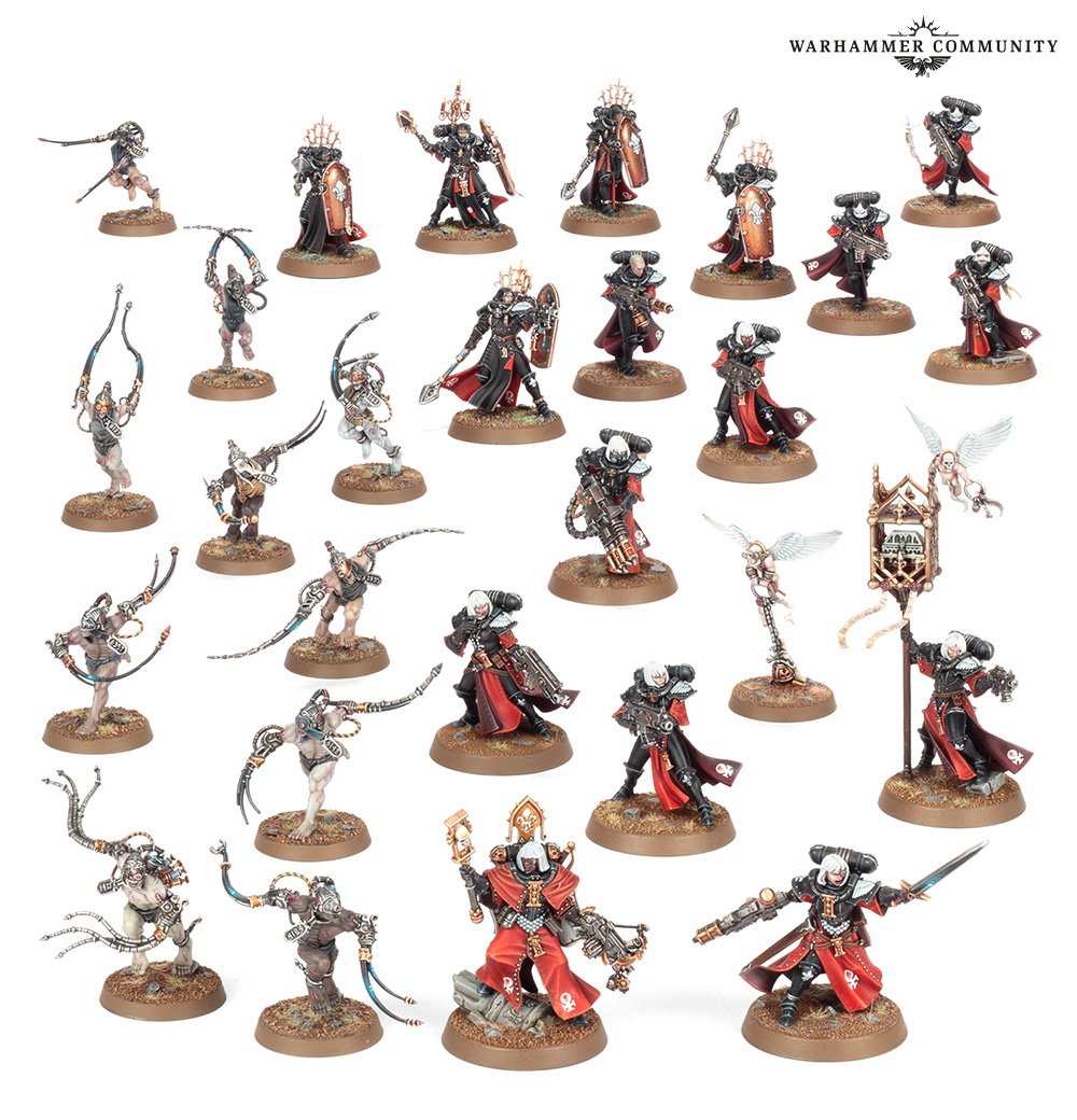 Warhammer 40,000 Army of Faith 17体セット