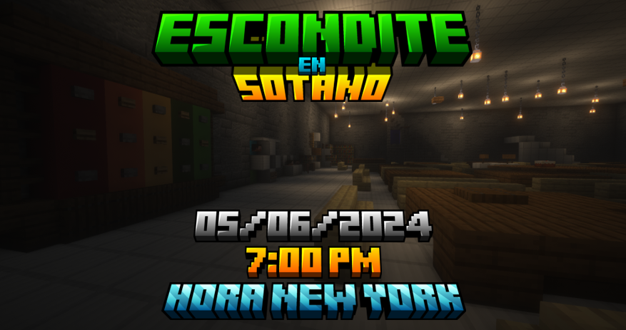 EventsCrafts's tweet photo. ⚠️ESCONDITE EN SOTANO⚠️

Premio: 10$ 💰

Fecha: 05/06/2024 
Hora: 7:00PM (Hora New York)

❗️FORMULARIO EN LOS COMENTARIOS

 RT🔁 &amp; FAV❤️? https://t.co/deBxEWc1qK