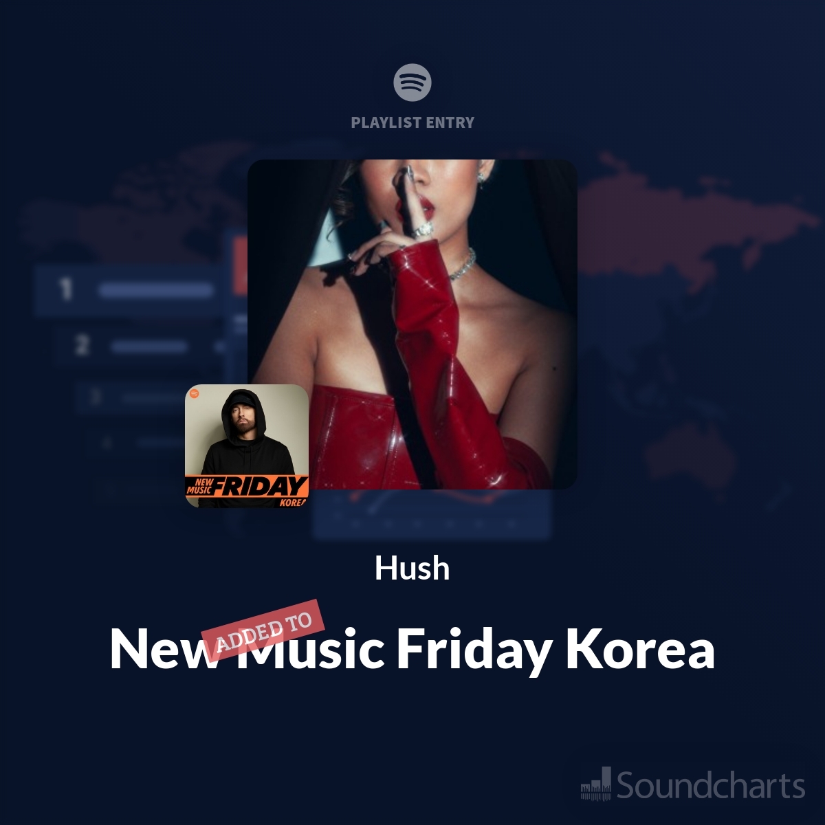 <a href="/__annisya/">i rant alot</a> 🎉 Fantastic news! Your track "Hush" has been selected for the 'New Music Friday Korea' playlist on Spotify. 🎧
