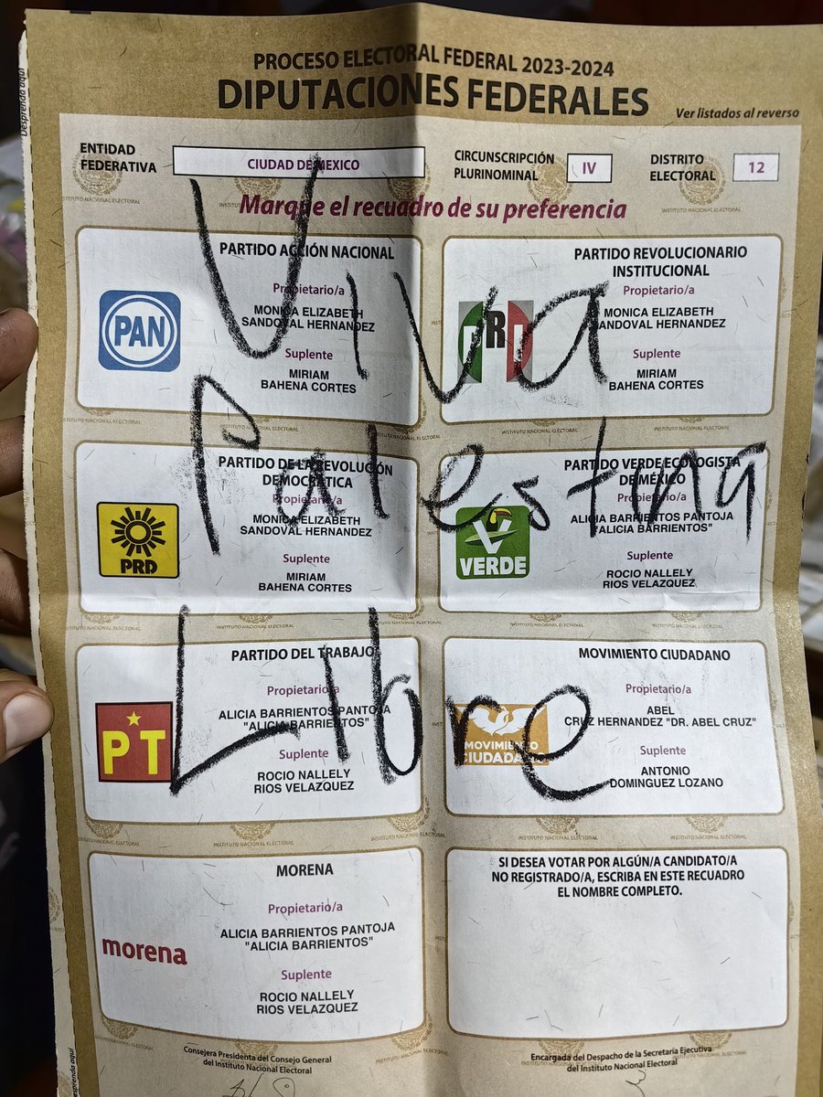 🍉 #EleccionesMéxico2024