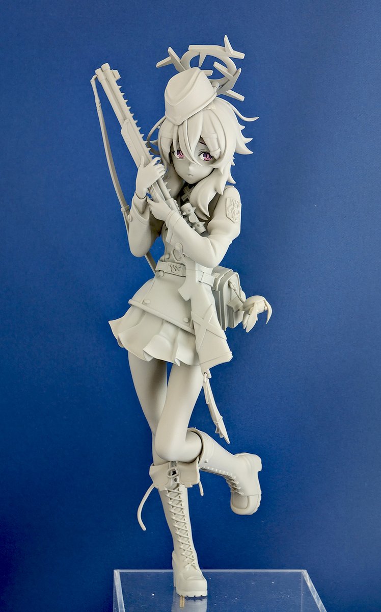 ブルーアーカイブのハルカ完成しました。当日版権許諾をいただけたら夏