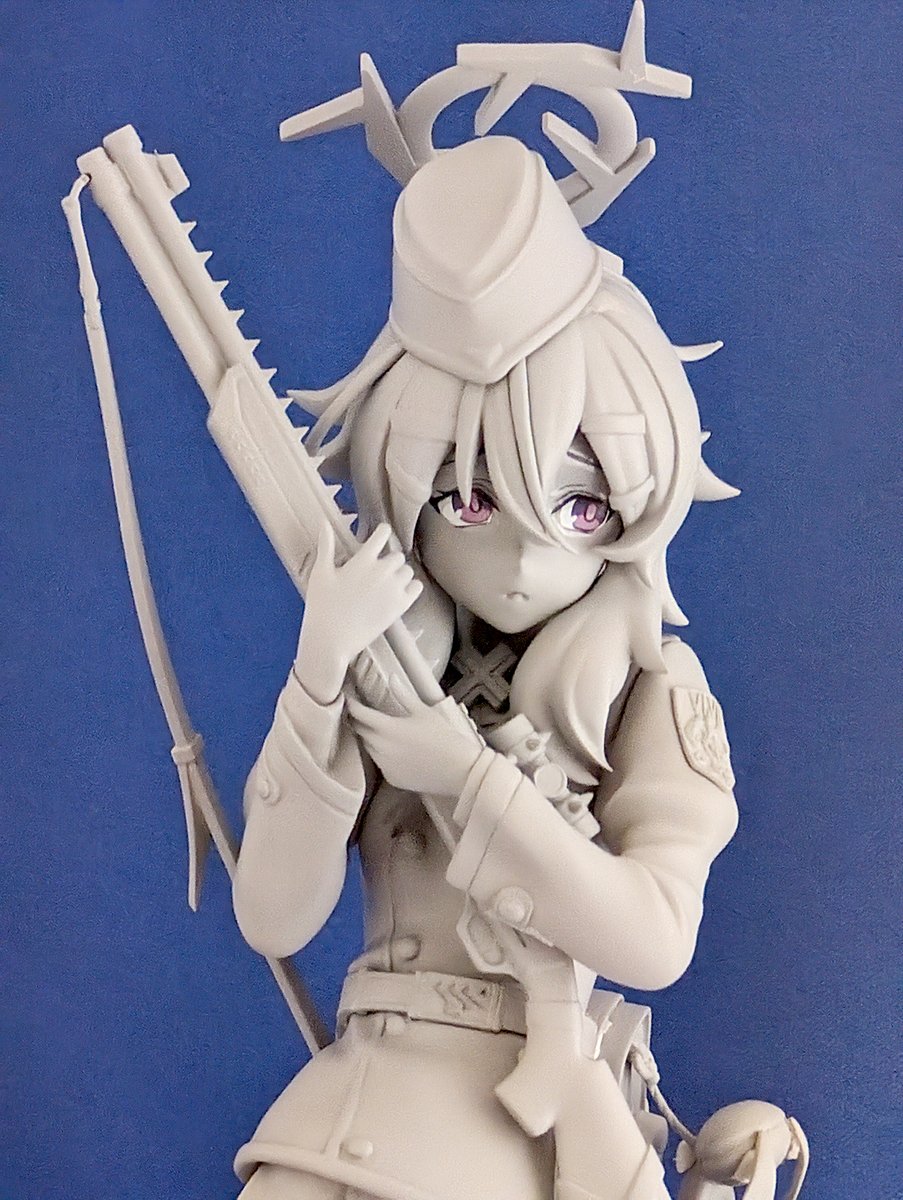 ブルーアーカイブのハルカ完成しました。当日版権許諾をいただけたら夏