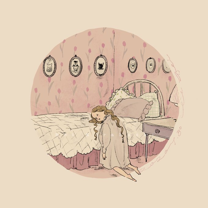 「nightgown」 illustration images(Latest｜RT&Fav:50)