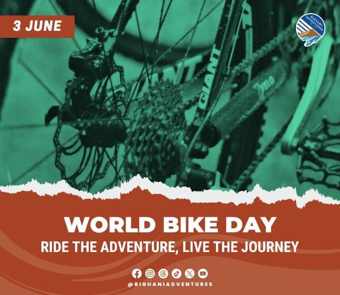 bighaniadv's tweet image. Every trail leads to a new story, and every ride becomes a cherished memory. Happy WORLD BIKE DAY! 🚴‍♀️

#worldbikeday #bicycle #twowheelsadventure #bighaniadventures