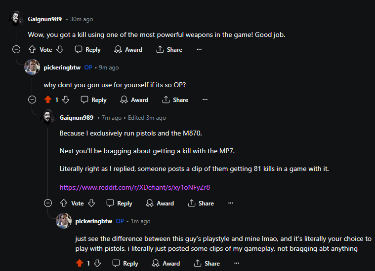 flagzinn's tweet photo. É IMPOSSIVEL, postar gameplay no reddit, parece q todas as pessoas la nao conseguem ver a sua play, neguin so sabe chegar pra desmerecer, tmlc https://t.co/ovroZbTB0z
