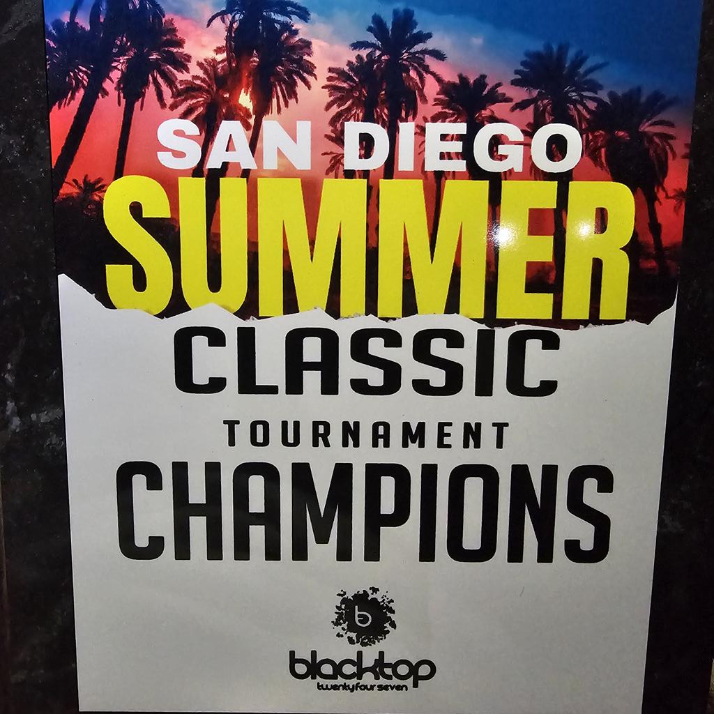 Good Work Eagles Elite on winning 17u San Diego Summer Classic Championship in overtime.