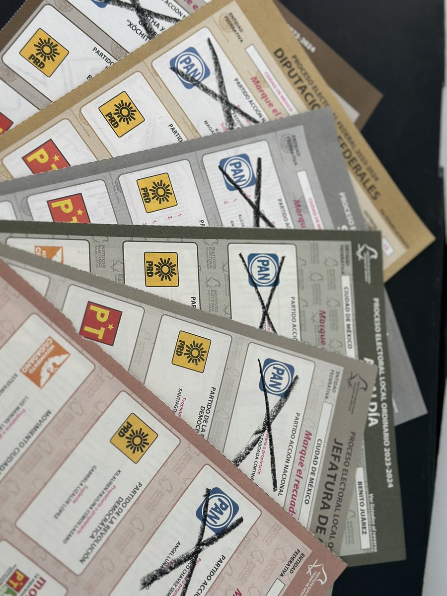 Yo votando el día de hoy #EleccionesMéxico2024 #XóchitlGálvezPresidenta